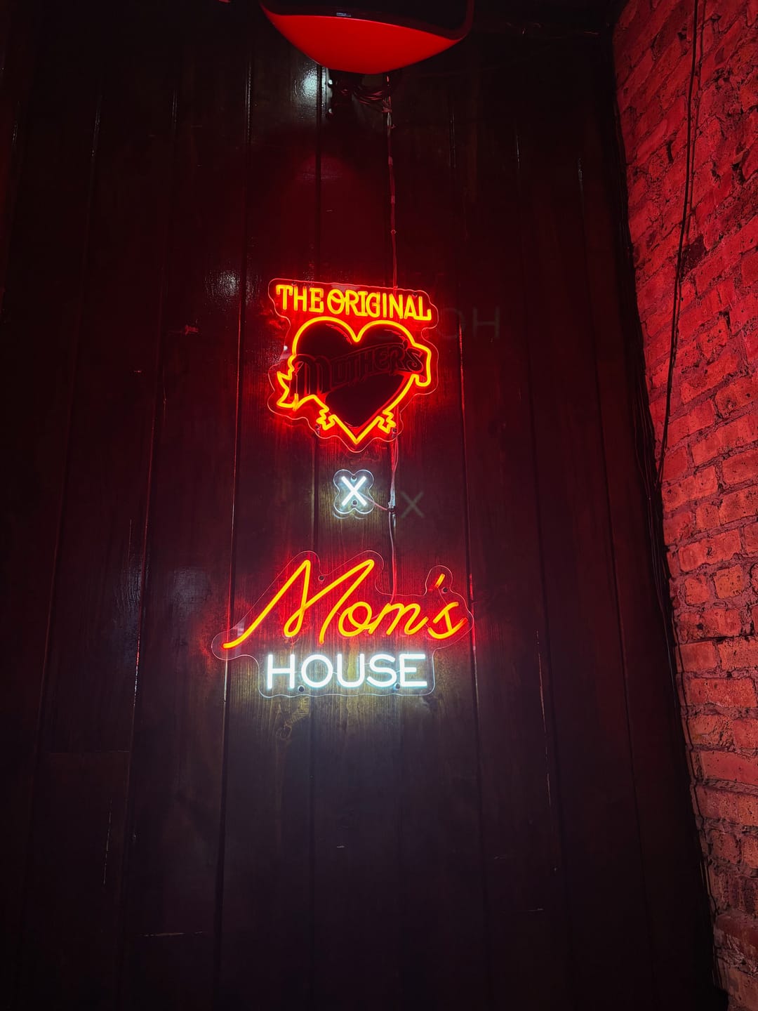 Customer photo review of 0h Baby Shower Sign in Neon