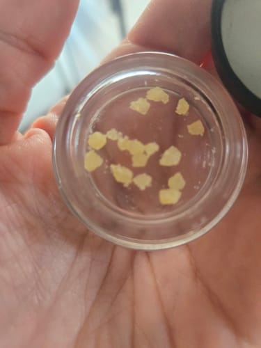 Customer photo review of 1.5g Gorilla Cookies Crumble