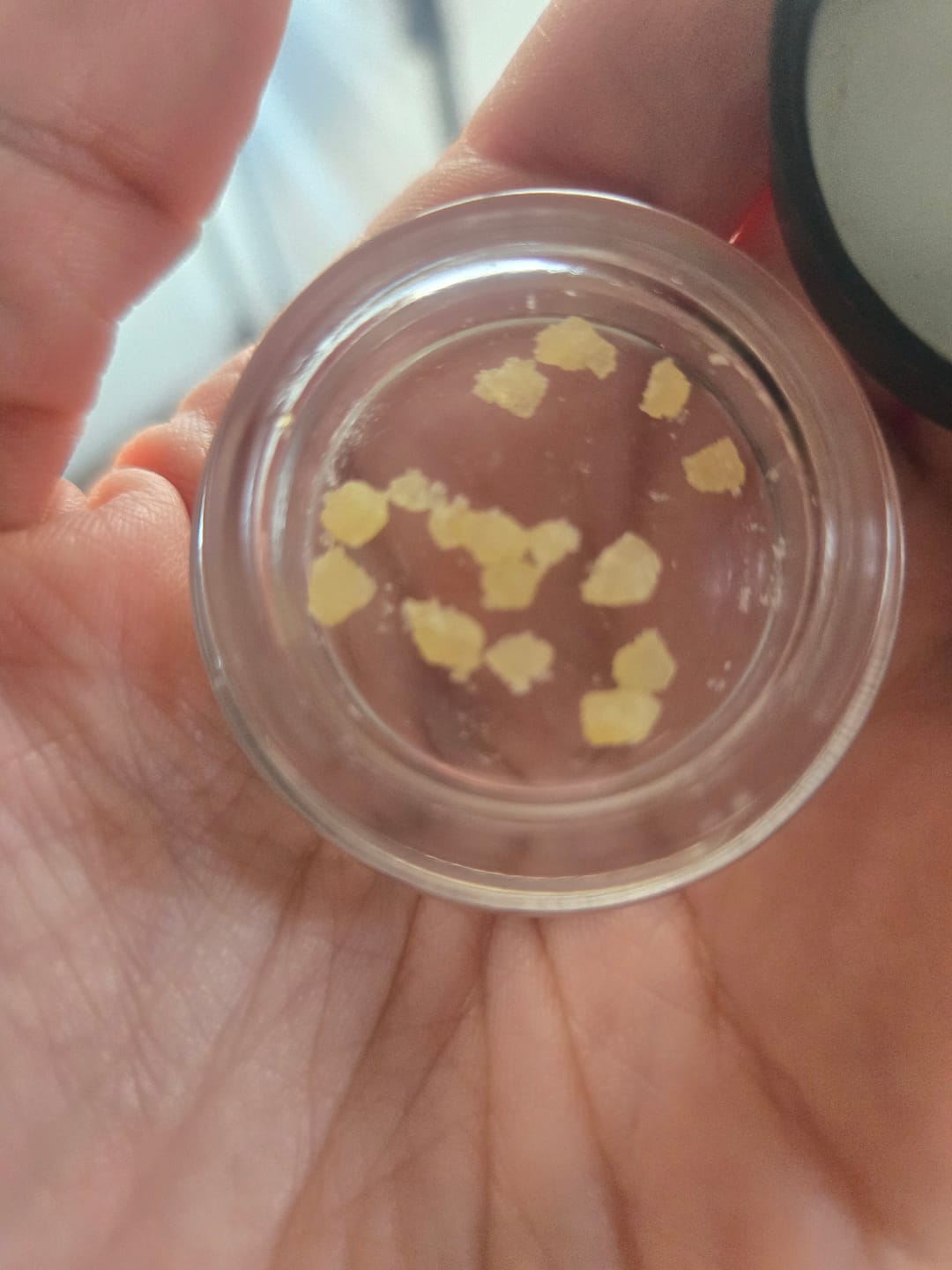 Customer photo review of 1.5g Gorilla Cookies Crumble
