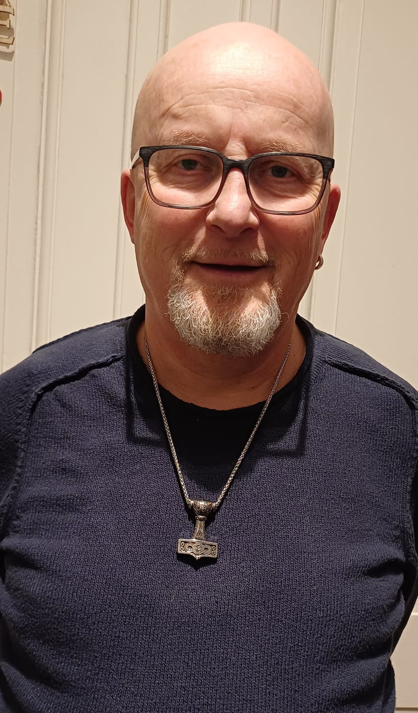 Customer photo review of Mjölnir of Asgard Necklace