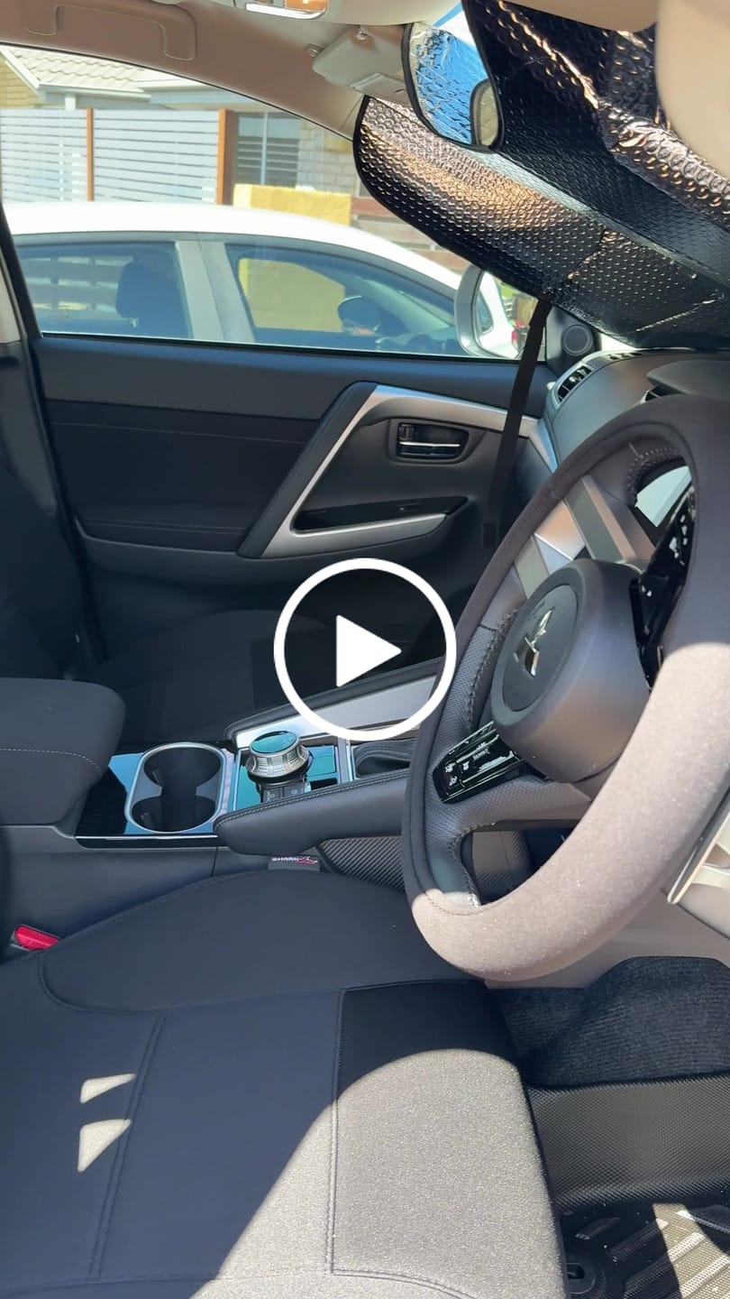 Customer video review of Sharkskin Seat Covers for Mitsubishi Pajero Sport 5 Seater (Oct/2015-On)