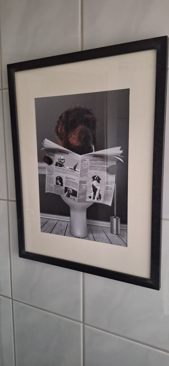 Customer photo review of Wichtige Sitzung - Individuelles Poster
