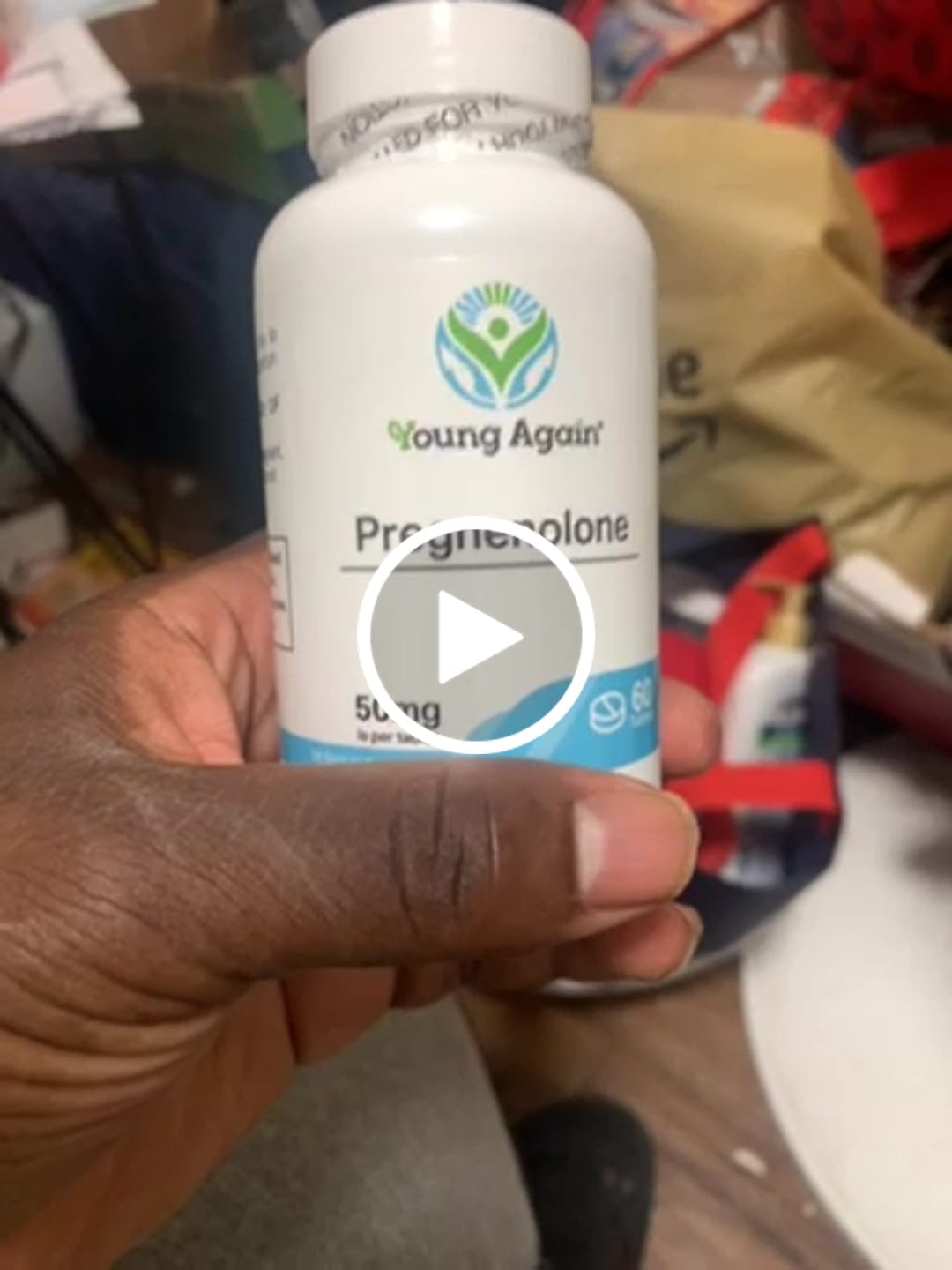 Customer video review of Pregnenolone - Memory And Cognitive Function Booster