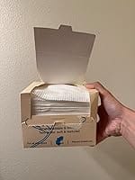 Customer photo review of 50ct Disposable Skin Towels for Skincare & Makeup Removal