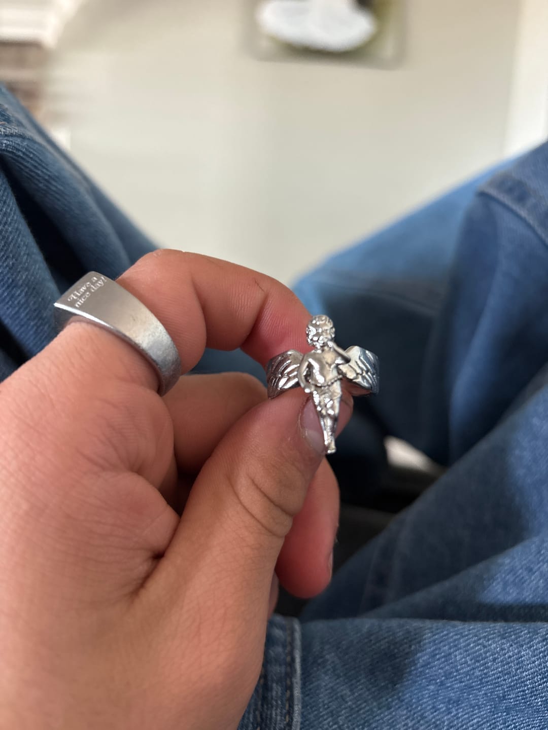 Customer photo review of BLESSED ANGEL RING