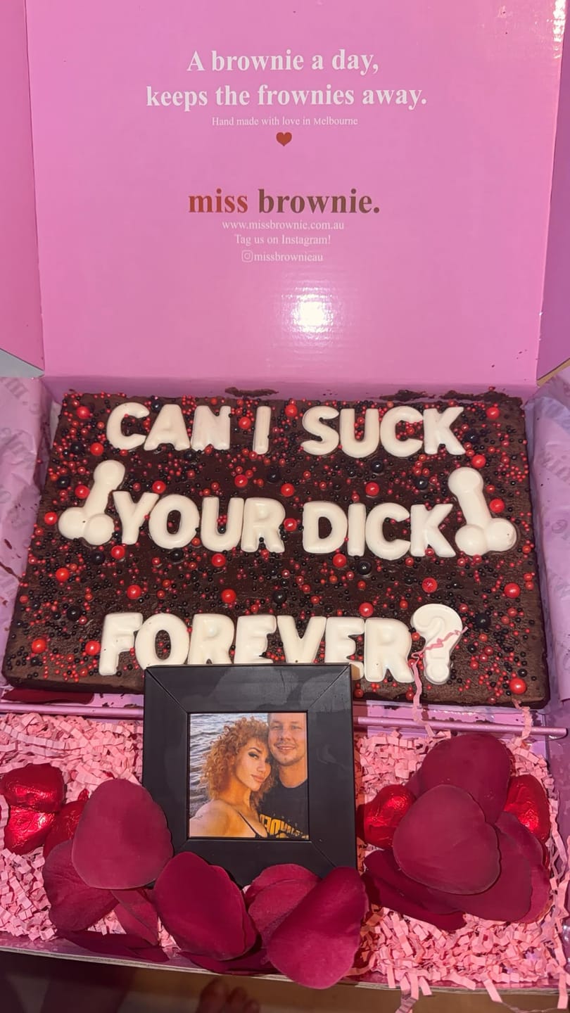 Customer photo review of D!ck Brownie · Large