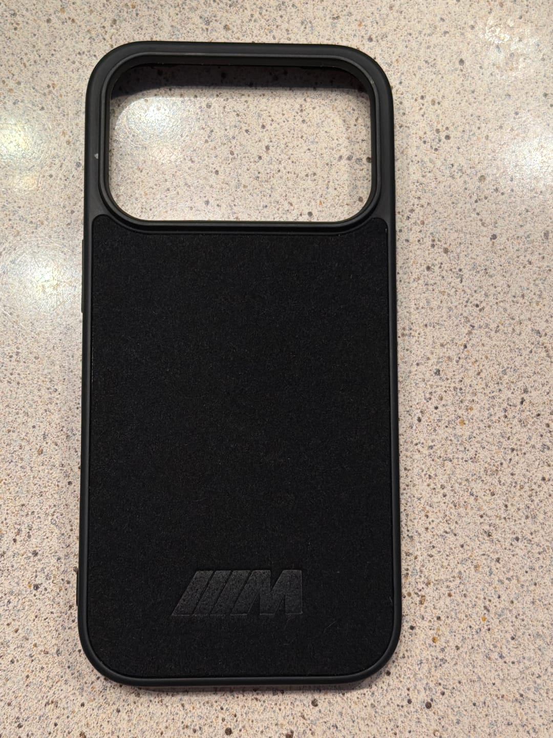 Customer photo review of BMW M ALCANTARA IPHONE CASE