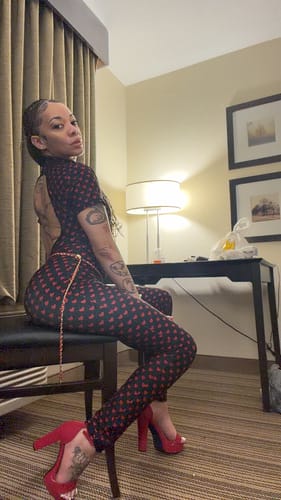 Customer photo review of Be Mine Jumpsuit