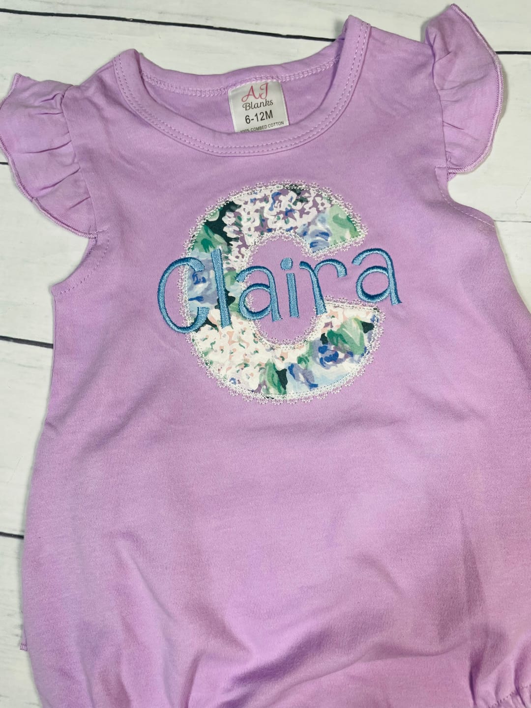 Customer photo review of Girls Ruffle Bum Bubbles