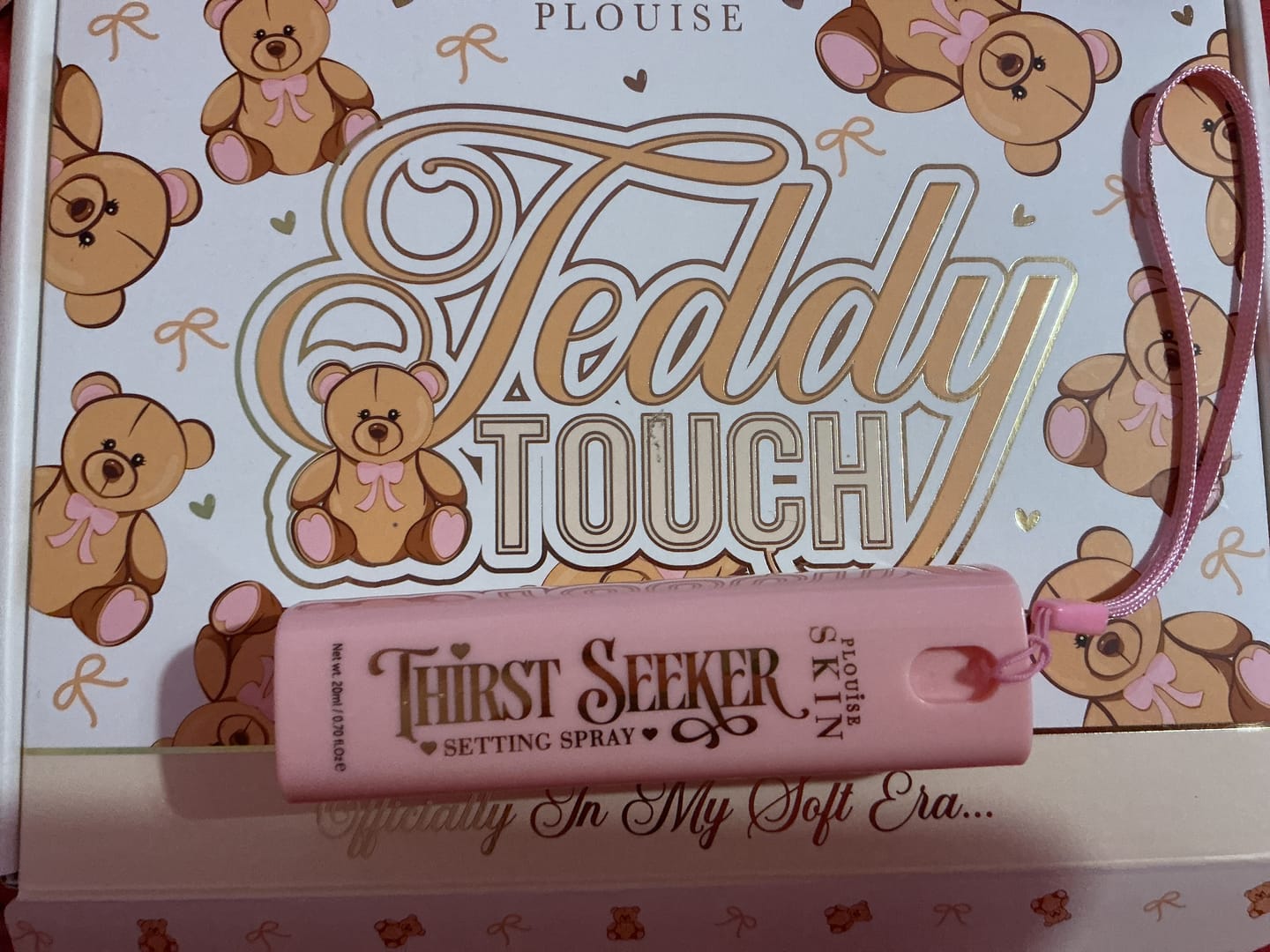 Customer photo review of P.Louise Thirst Seeker Mini Keychain Setting Spray
