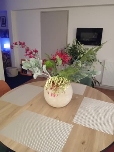 Customer photo review of Terra vase - Beige (Précommande – expédié le 09/02)