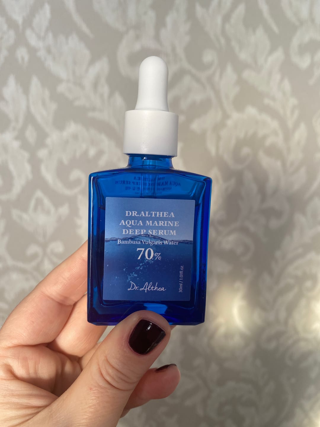 Customer photo review of Dziļi mitrinošs atjaunojošs serums Dr. Althea Aqua Marine Deep Serum
