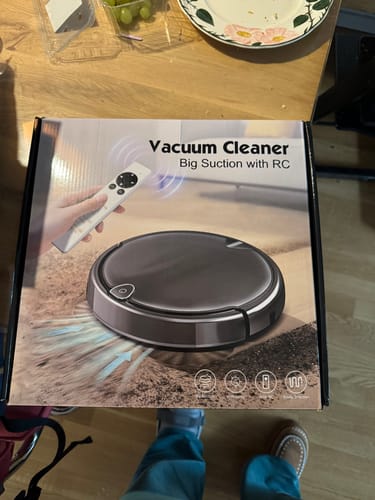 Customer photo review of HOME BUDDY –  3 in 1 Saugroboter mit Wischfunktion