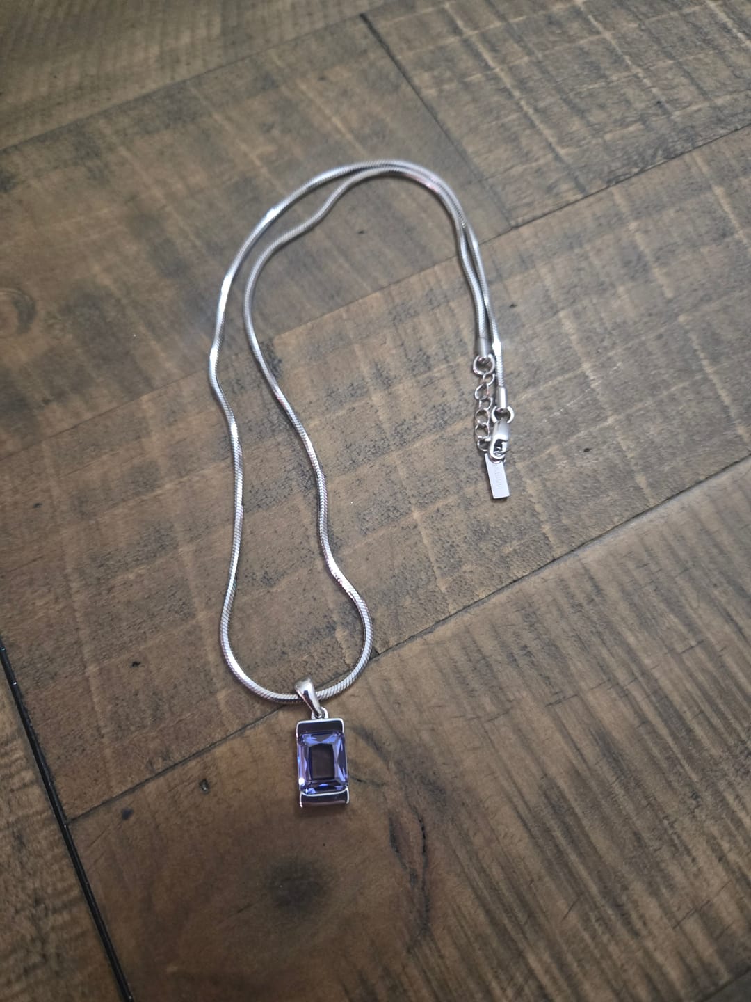 Customer photo review of Chip - Tanzanite