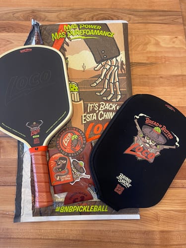 Customer photo review of (PRE-ORDER - SHIPPING BETWEEN 1/26/26 and 1/30/26) The Loco 16mm Pickleball Paddle- Hybrid