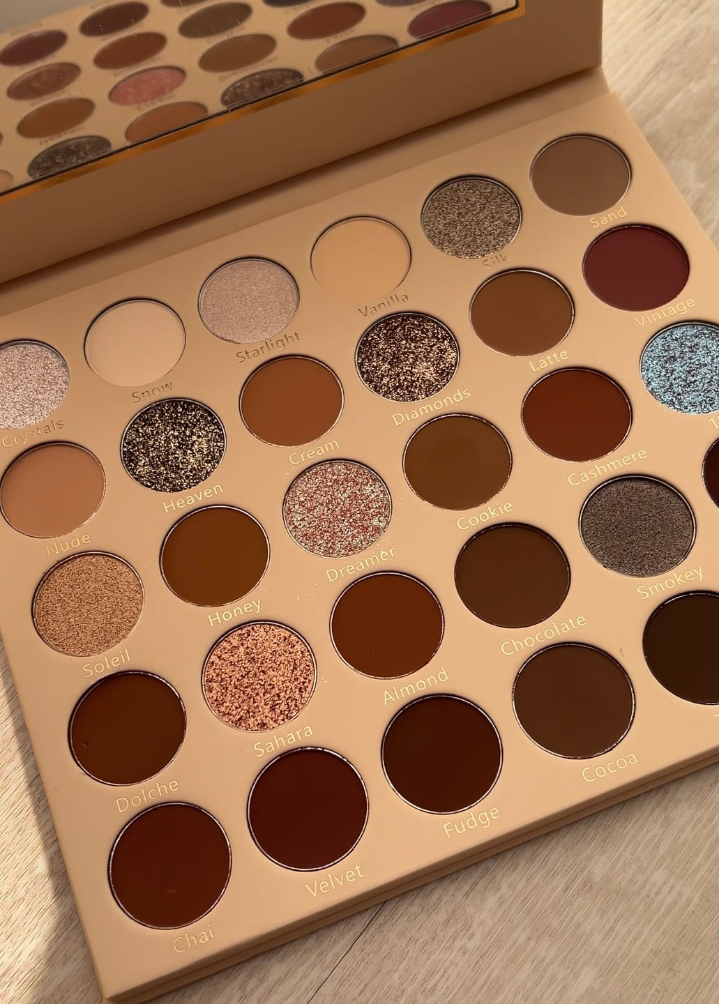 Customer photo review of Lidschatten Palette "NUDE DREAM"