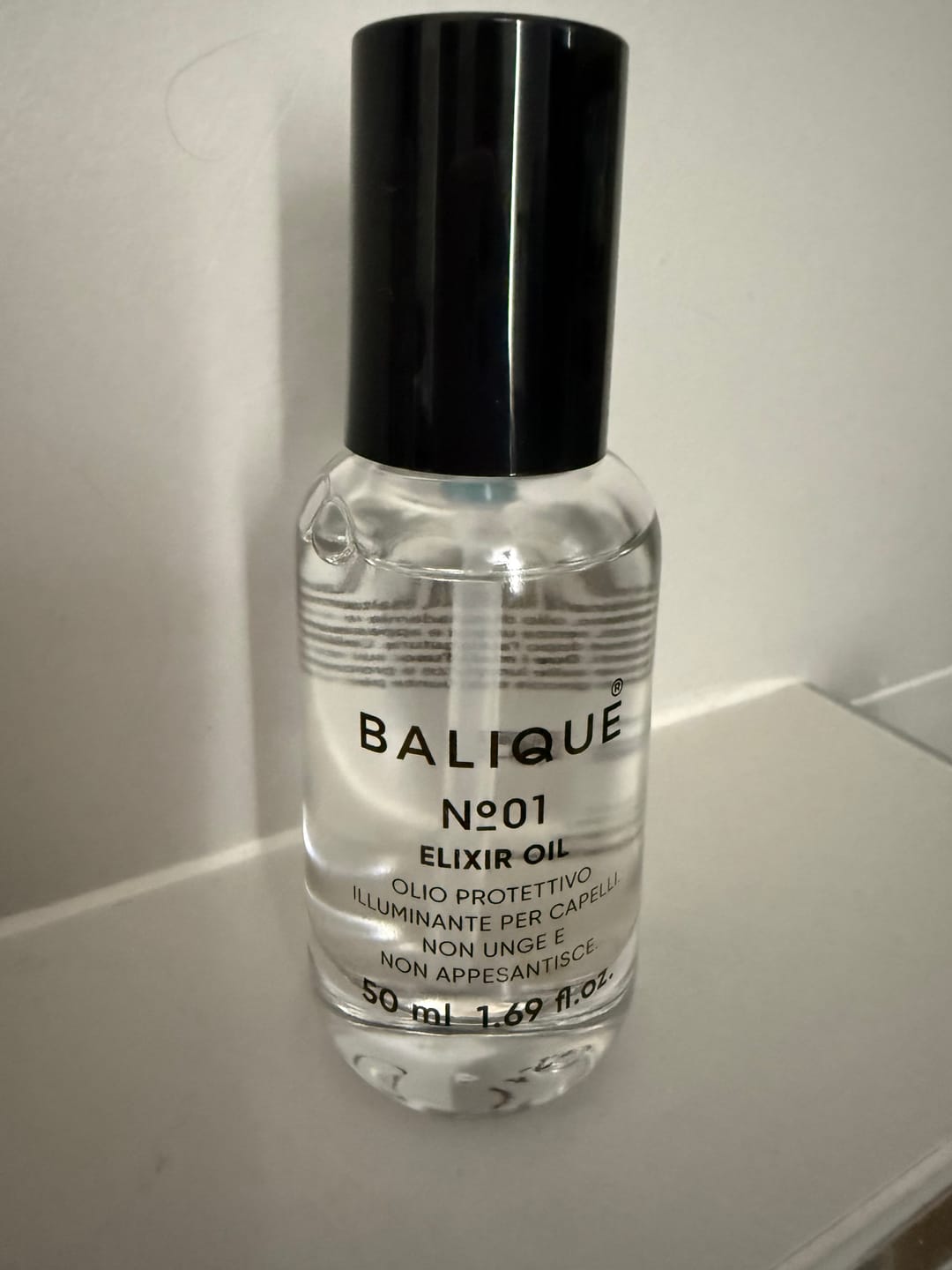 Customer photo review of N°01 - ELIXIR OIL - OLIO PROTETTIVO 50ml