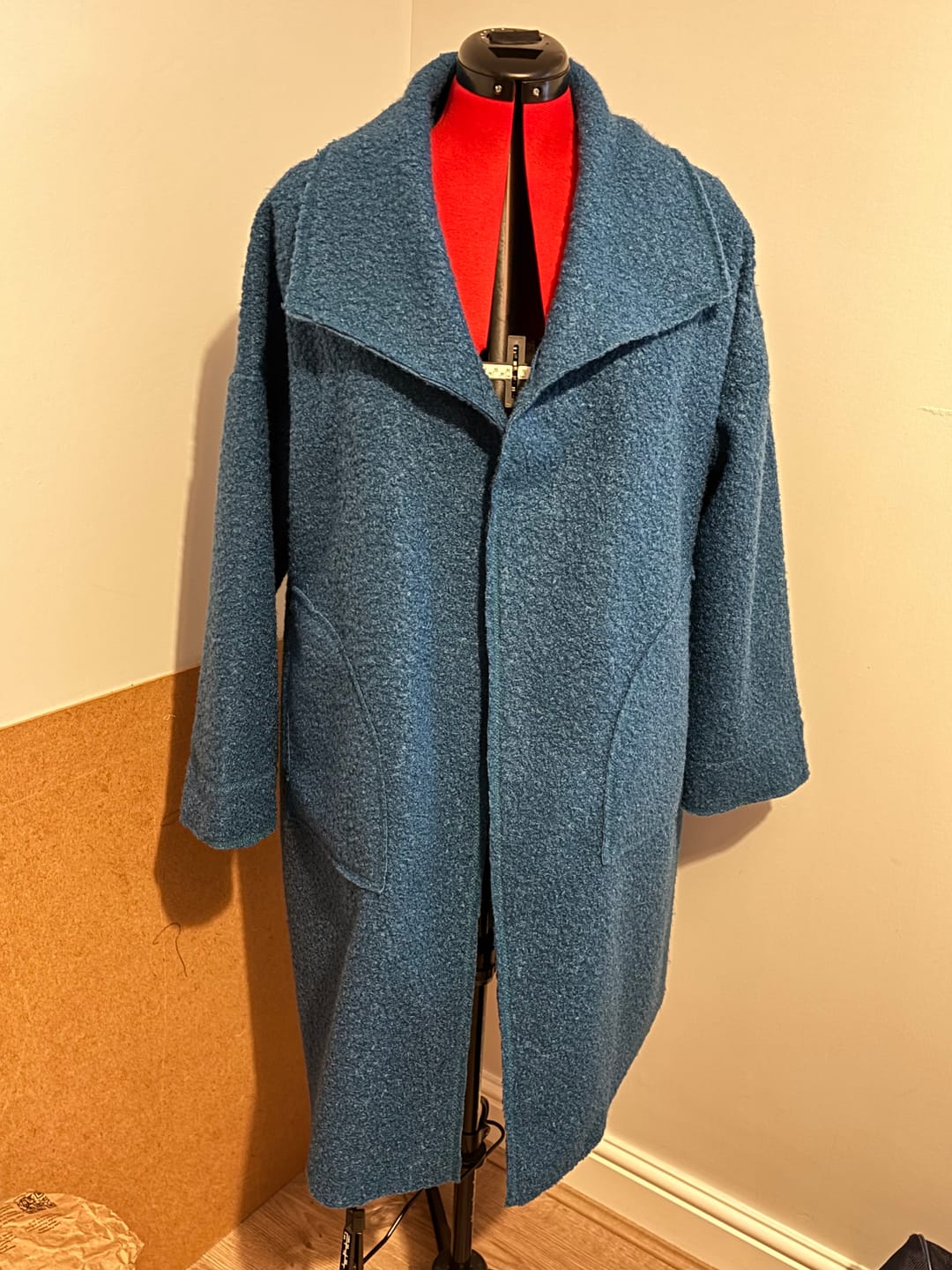 Customer photo review of Plain Boucle Fabric
