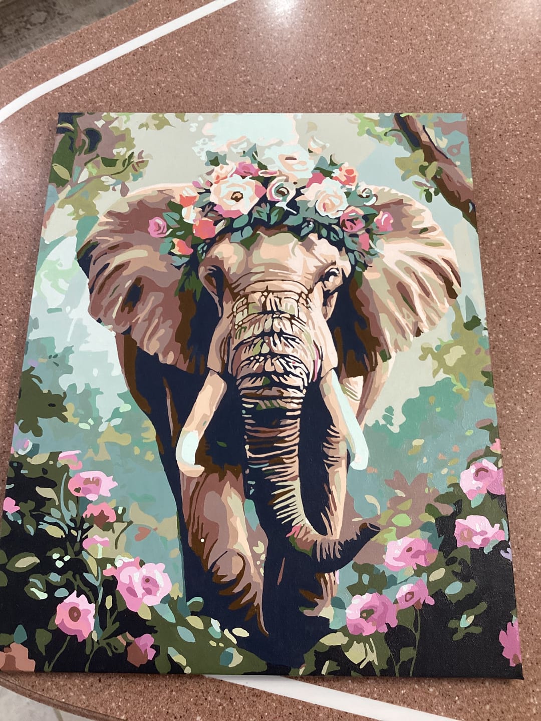Customer photo review of Flower Crowned Elephant