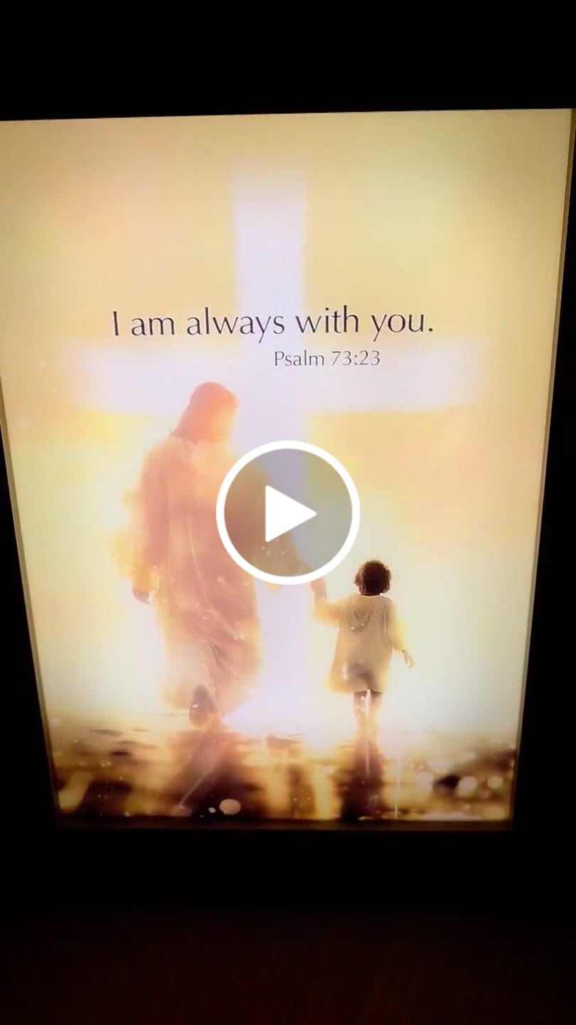 Customer video review of The Jesus Lamp