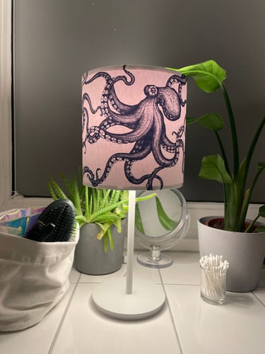Customer photo review of Cream Cornwall - Maritimer Lampenschirm Oktopus Ø 20 cm