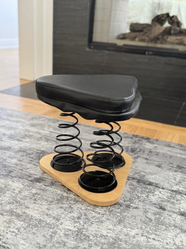 Customer photo review of Hunkerin Stool Cushion (NEW MODEL ONLY- READ DESCRIPTION)