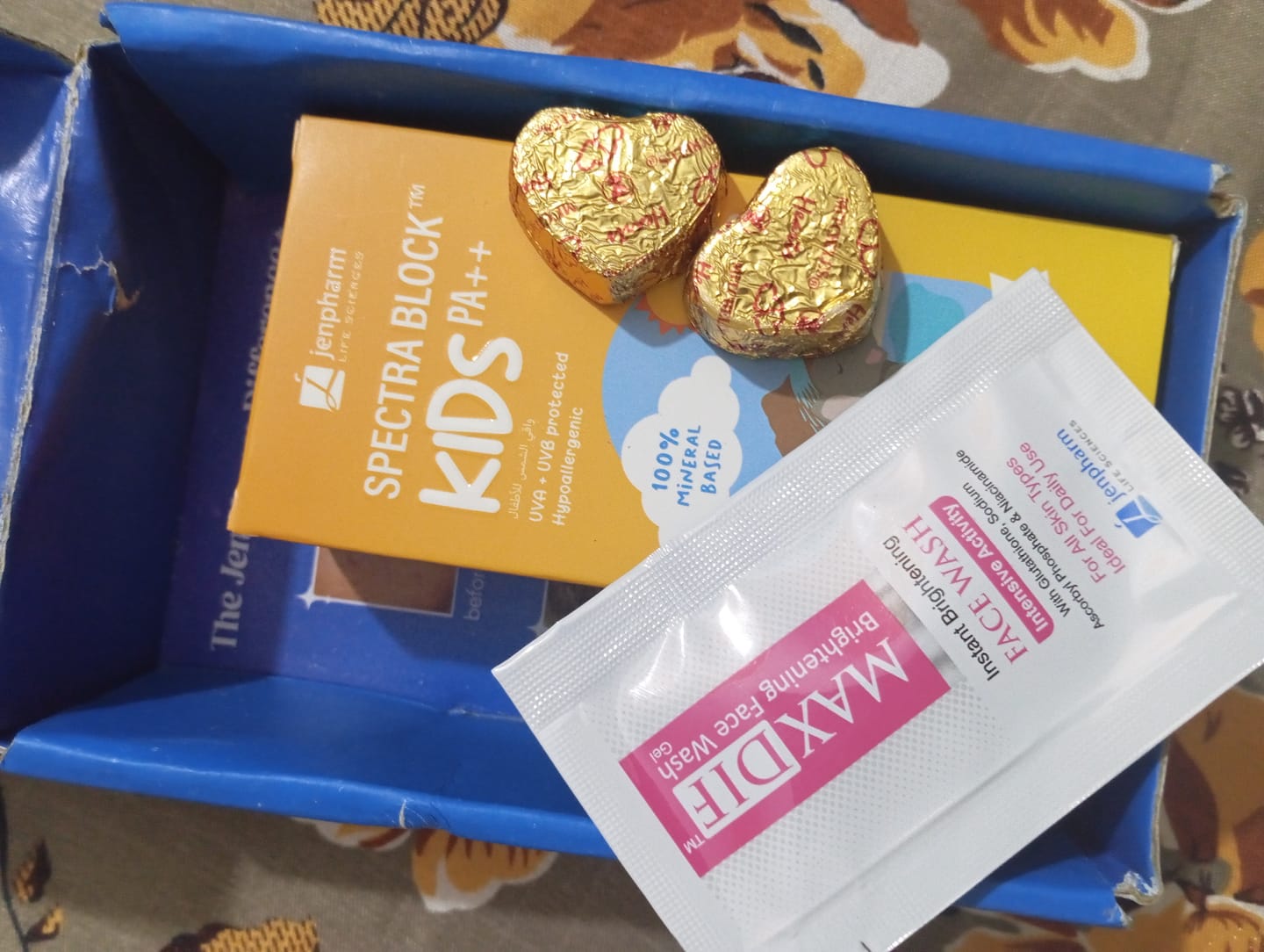 Customer photo review of Spectra Block Kids Spf50