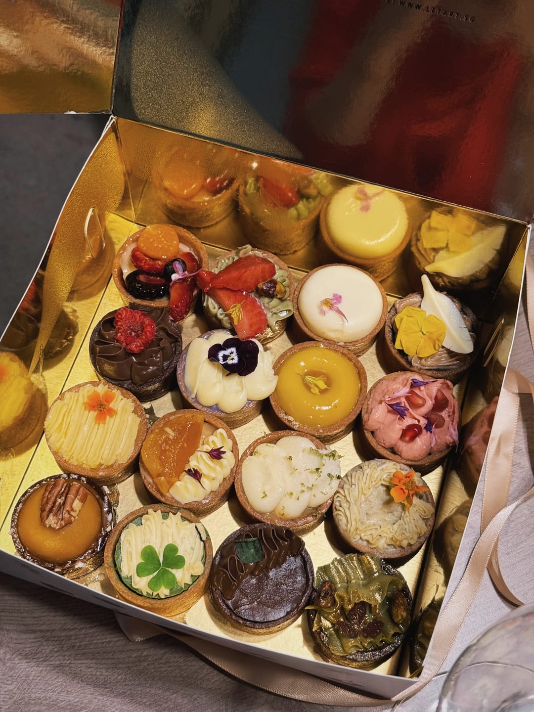 Customer photo review of The Dessert Connoisseur 16pcs