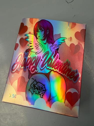 Customer photo review of Happy Valentine’s THCA Flower – 3.5g Premium Indoor