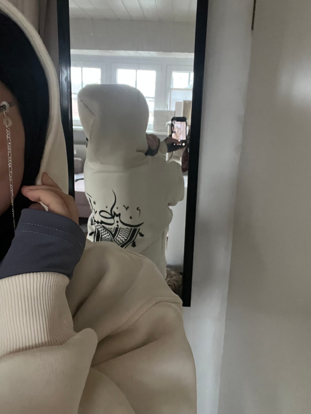 Customer photo review of PLSTN Oversized Hoodie