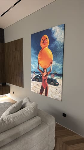 Customer photo review of Paveikslas “Life Must Go On"