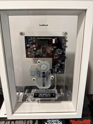 Customer photo review of M1 Music Frame CD Player