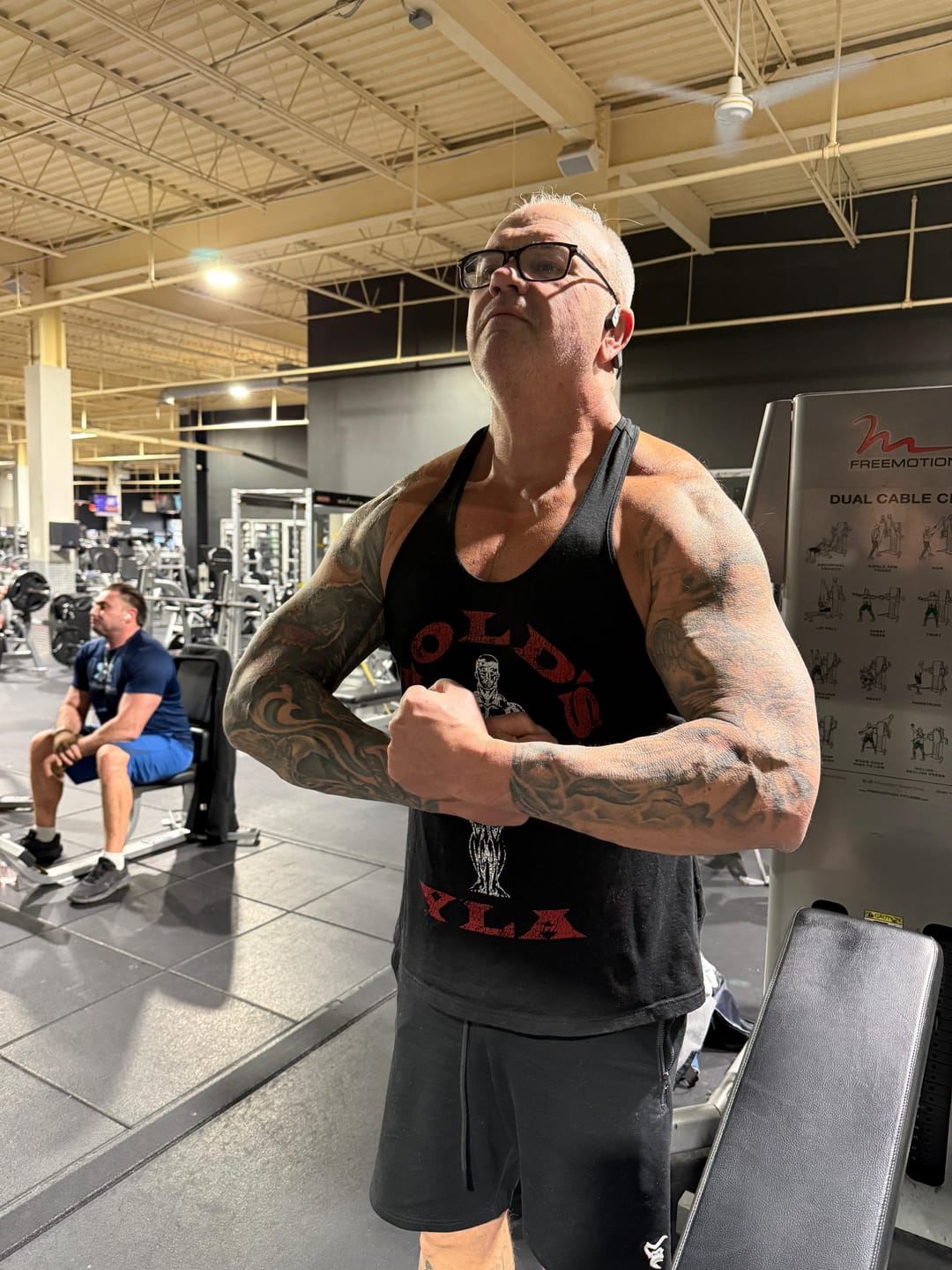 Customer photo review of 3003 - Gold's Iron Legacy Icon Stringers