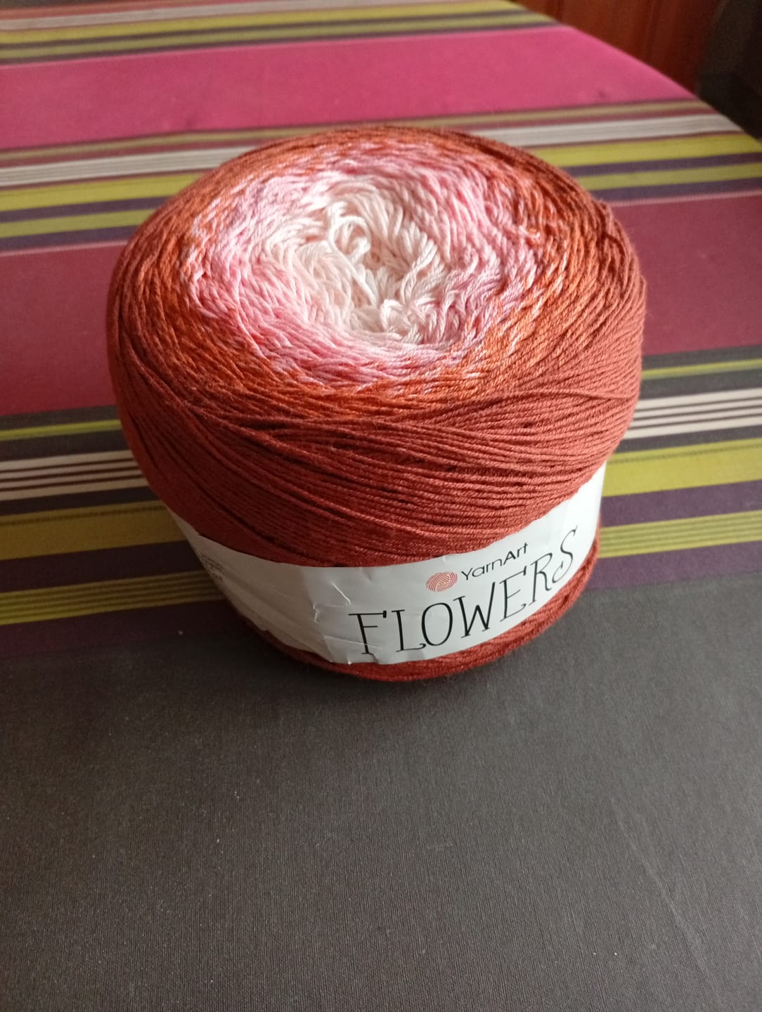 Customer photo review of YarnArt Flowers