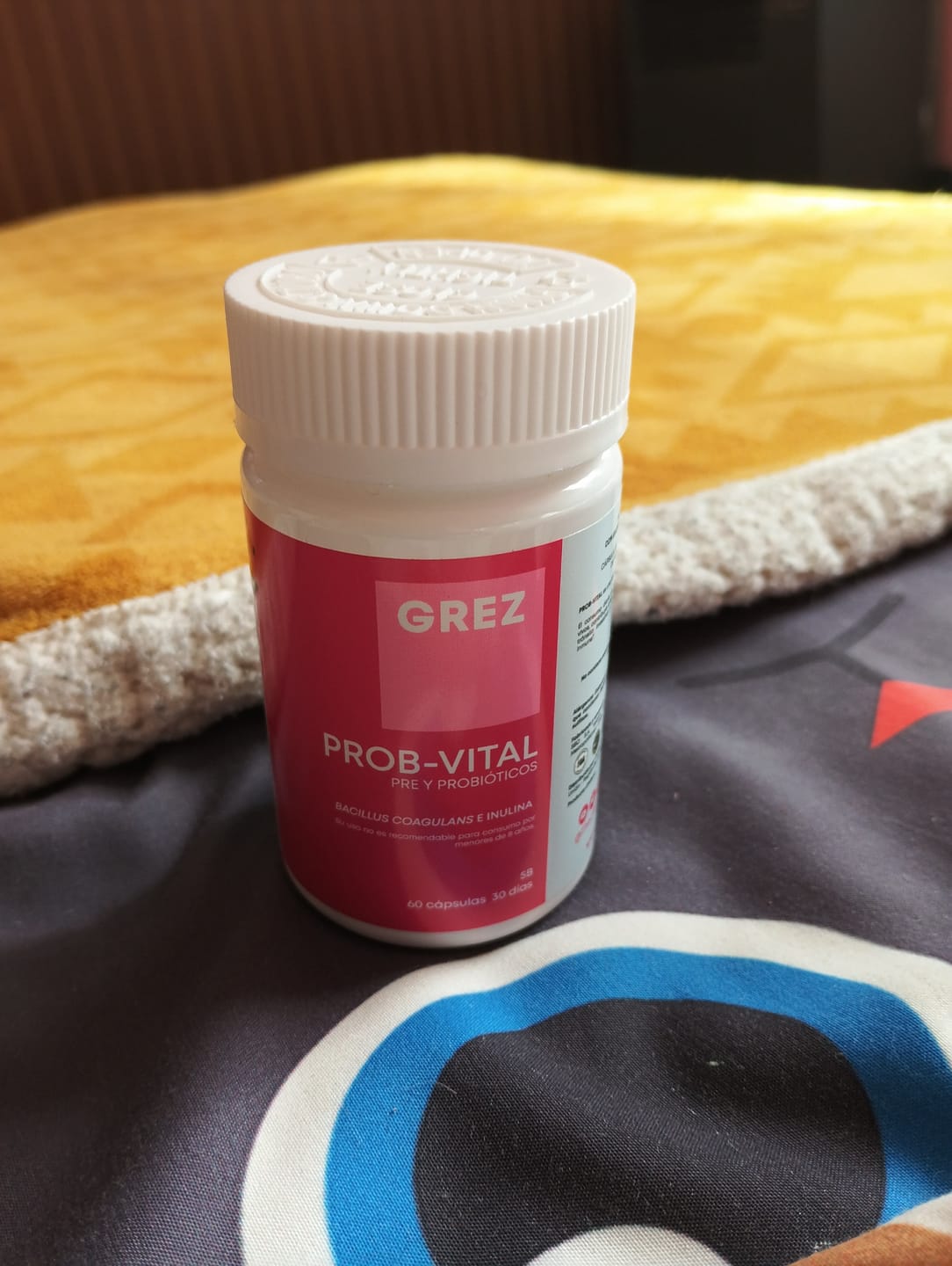 Customer photo review of PROB-VITAL - Simbiótico (Probióticos & prebióticos)
