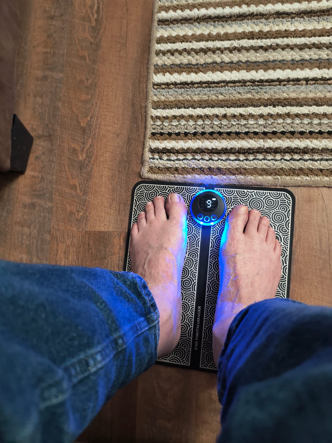 Customer photo review of EMS Foot Massager Pad