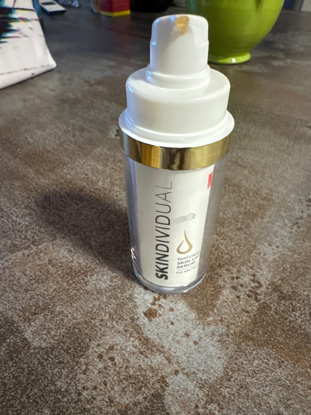 Customer photo review of Natural Skin Lifting Serum | 30 ml