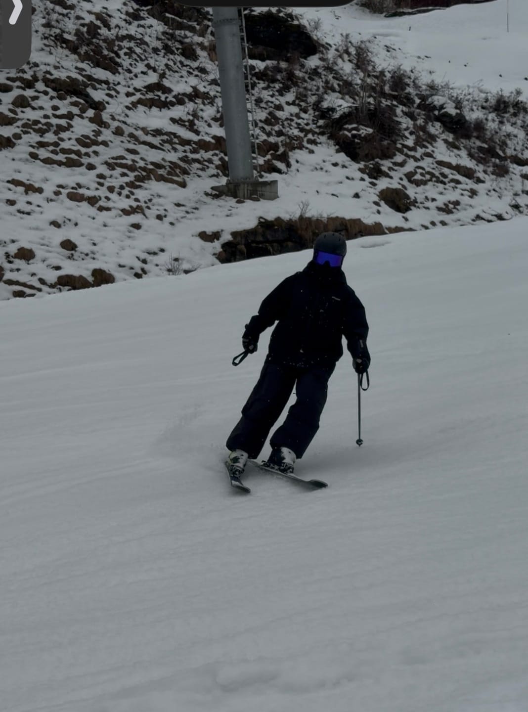 Customer photo review of Women's Coffee Baggy Wear-resistant Waterproof Snow Pants