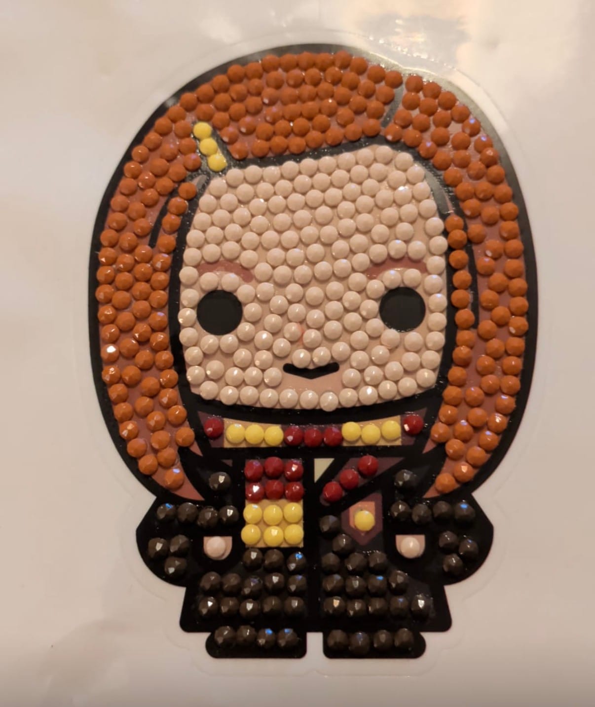 Customer photo review of Harry Potter Crystal Art Sticker Pack
