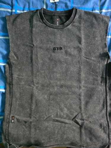 Customer photo review of NeoTerra Muscle CutOff - Smoke