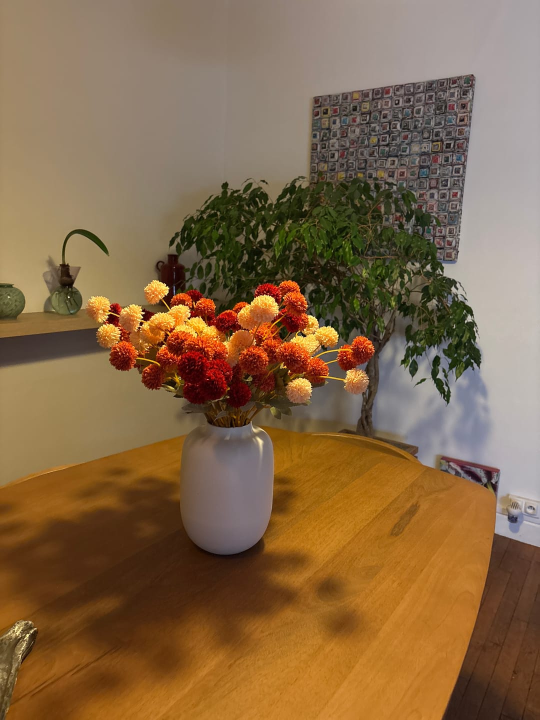Customer photo review of Fleurs de Kiku - Mélange (20 tiges/ 100 pompons) (Précommande – expédié le 06/02)