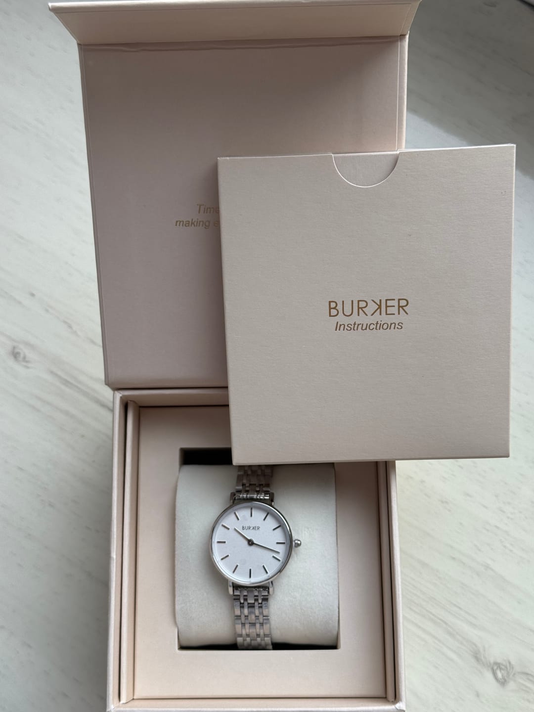 Customer photo review of Ruby Petite Silver White