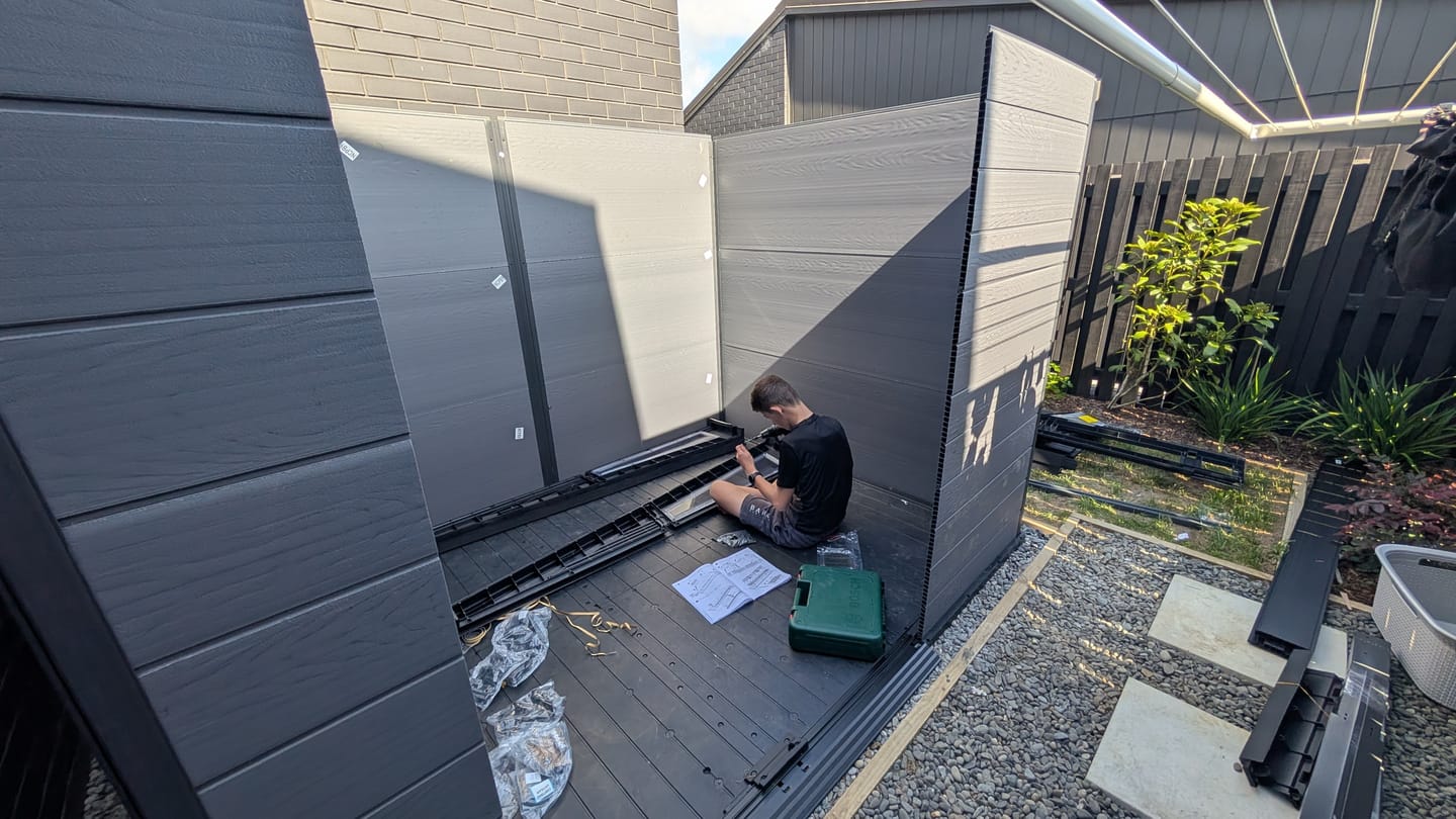 Customer photo review of Cortina 9x7 Shed 2.79m x 2.16m