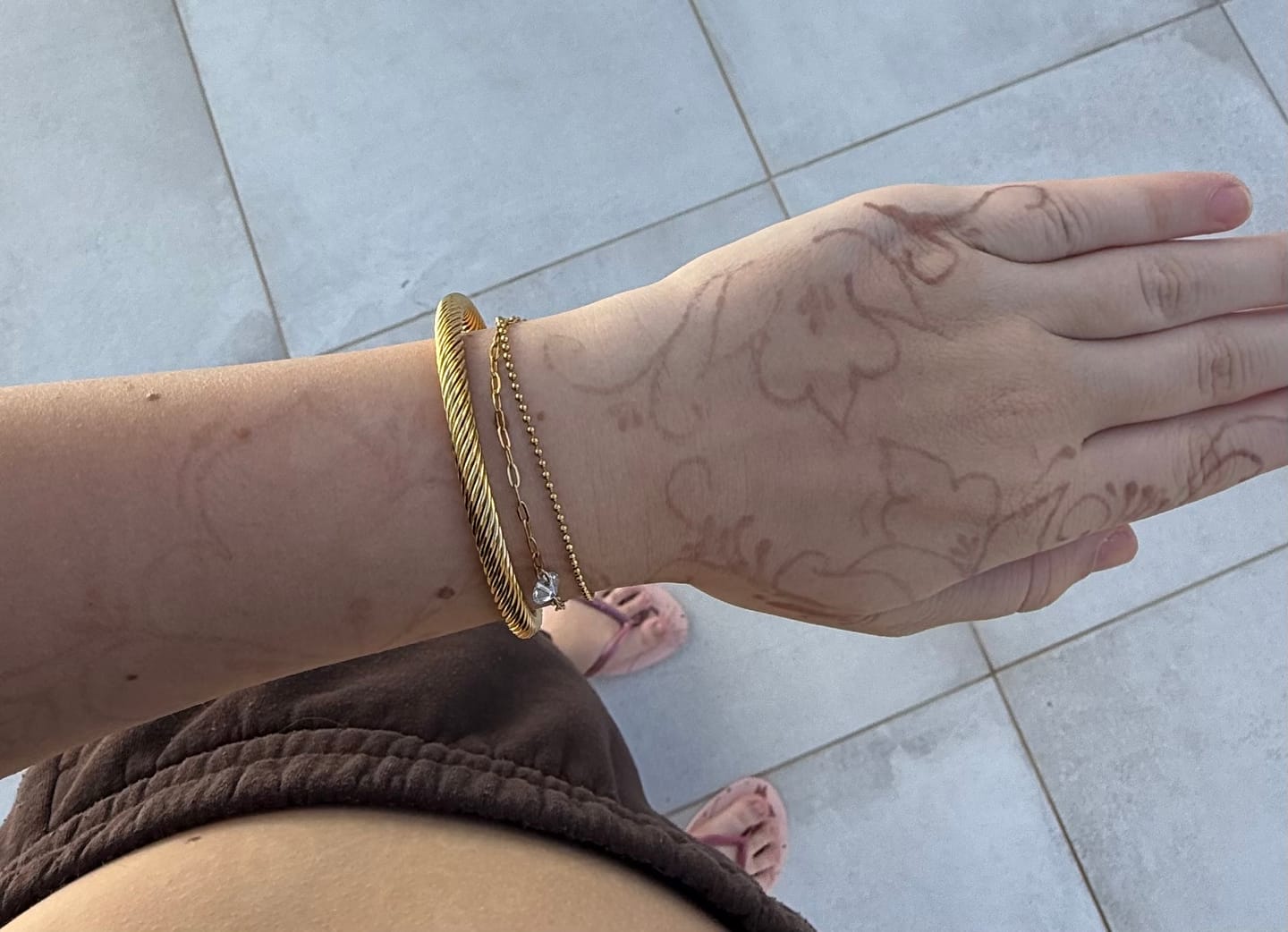 Customer photo review of Bratara - Golden Whisper