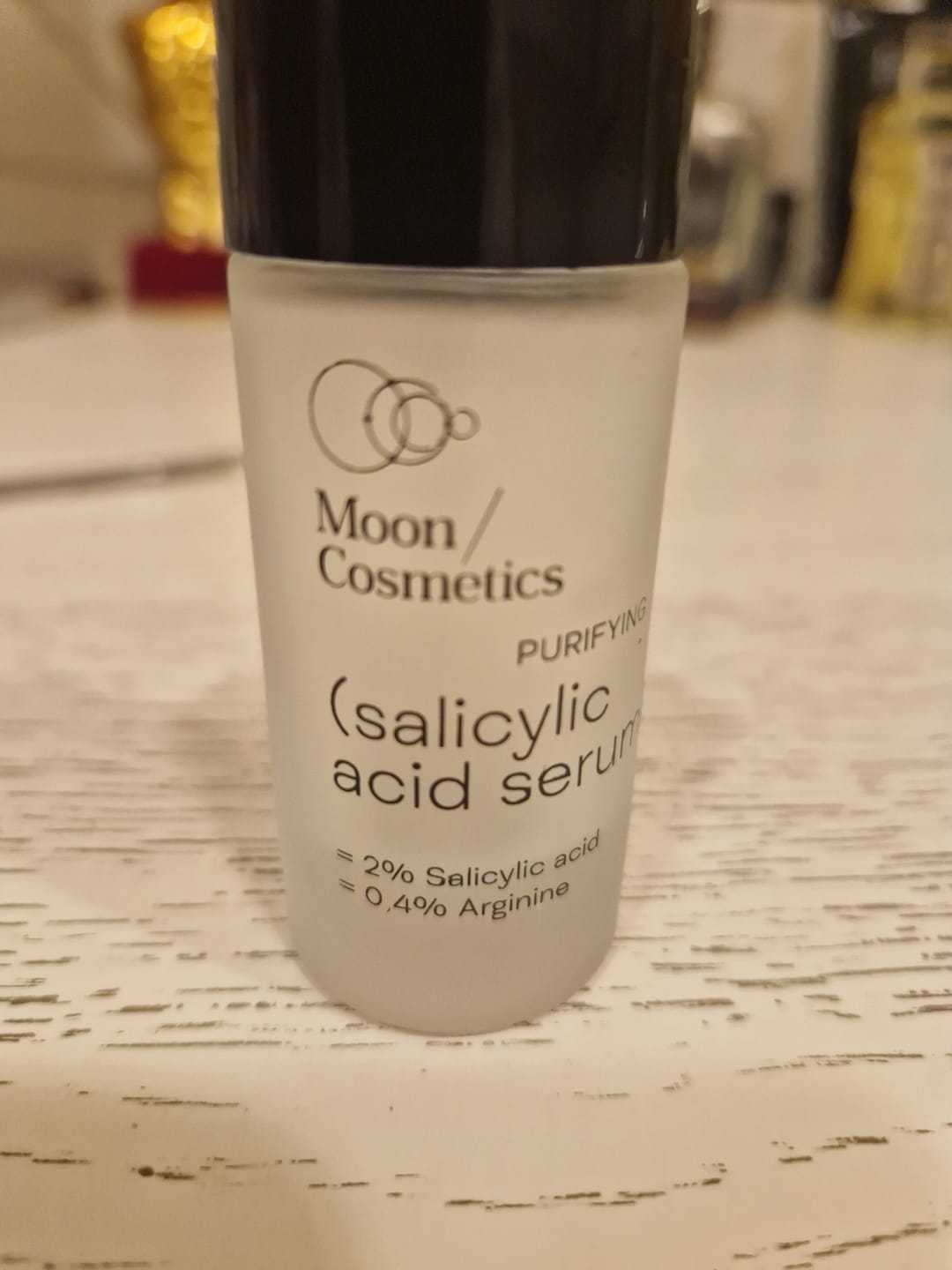 Customer photo review of Salicilo rūgšties serumas nuo spuogų