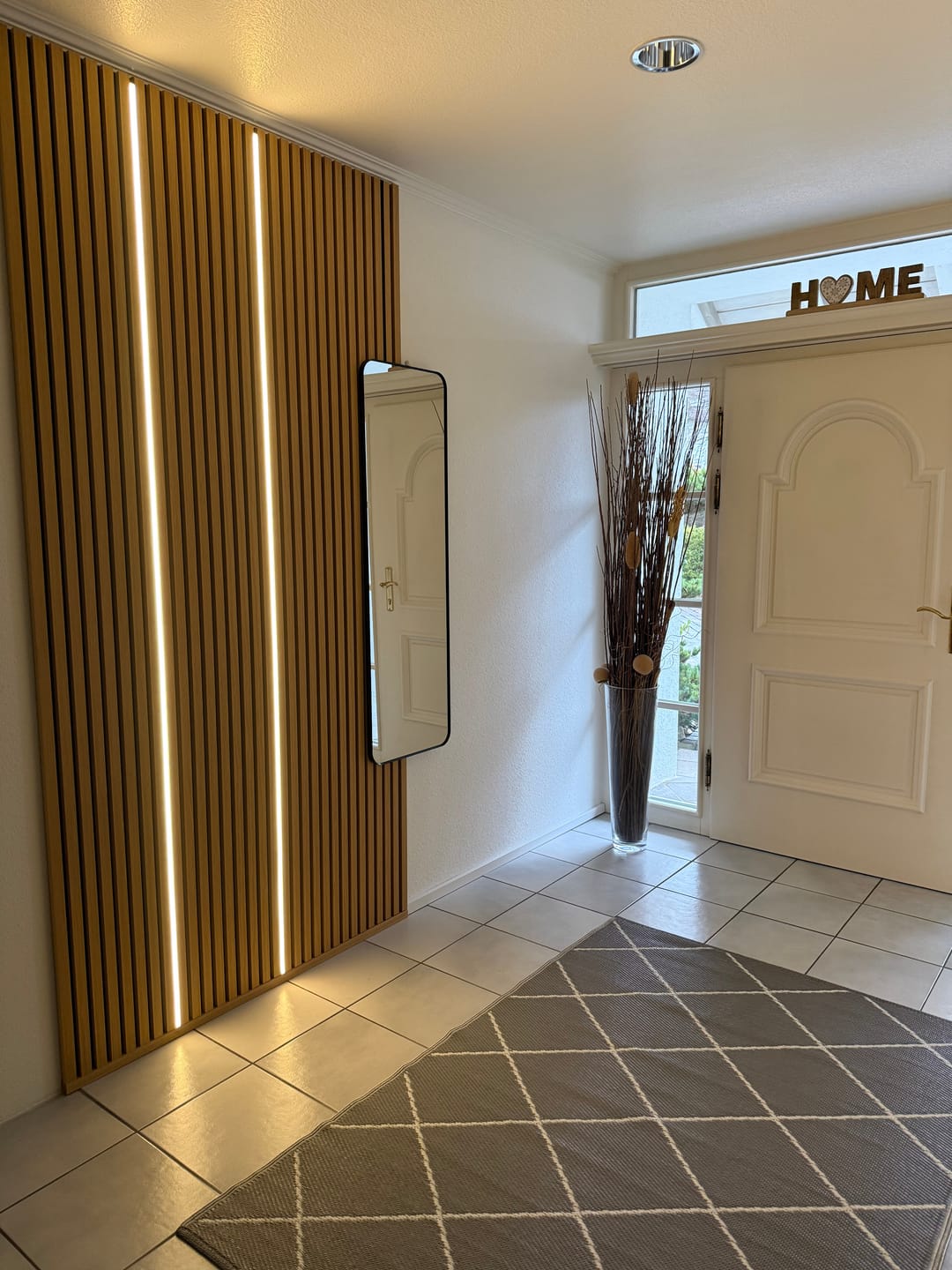Customer photo review of Akustikpaneele Rustikale Eiche | 240 cm x 60 cm | Dreiseitig Echtholzfurnier