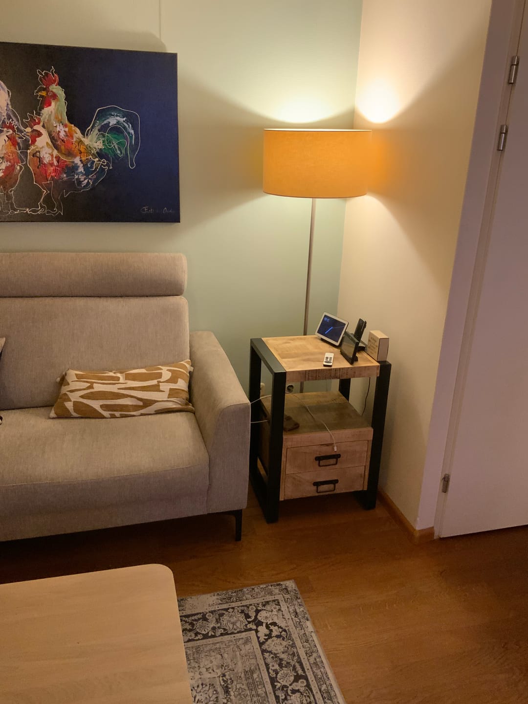 Customer photo review of Mango Houten Nachtkastje Britt | 50x40x70cm Tijdloos & Handgemaakt Design