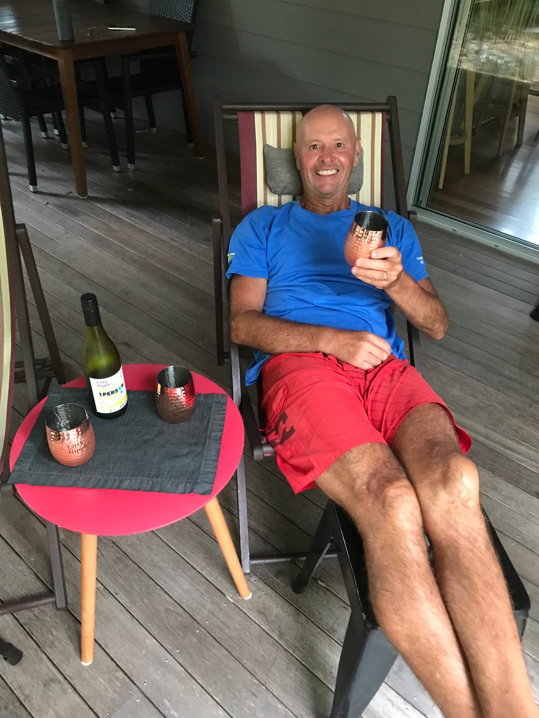 Customer photo review of Hammered Copper Wine Mug GWP