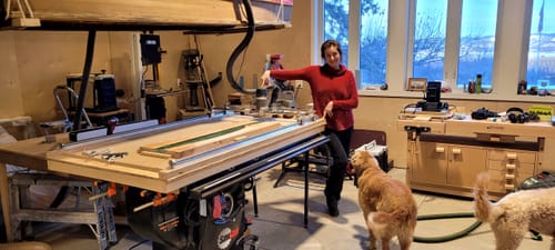 Customer photo review of Replacement Parts For Router Sleds, Jigs & More