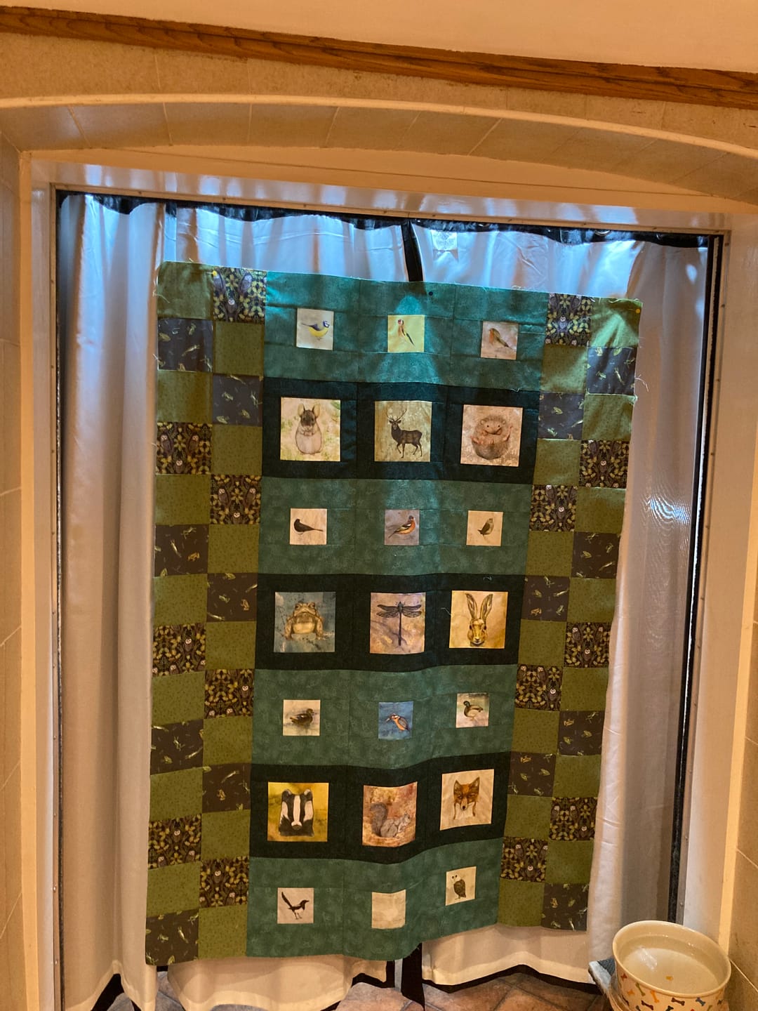 Customer photo review of Bamboo Wadding
